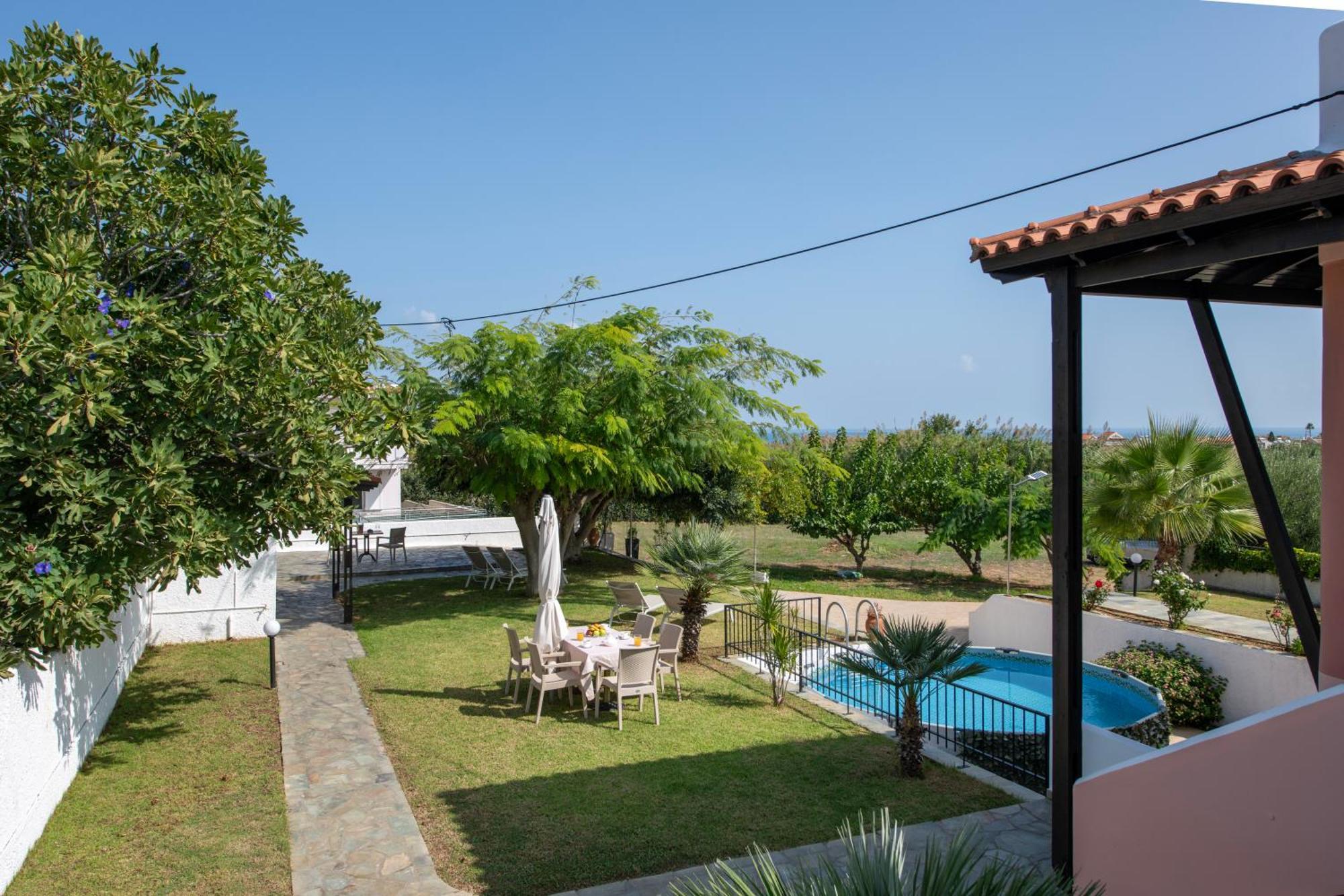 Villa Eleni 100M From The Sea Rapaniana Екстер'єр фото