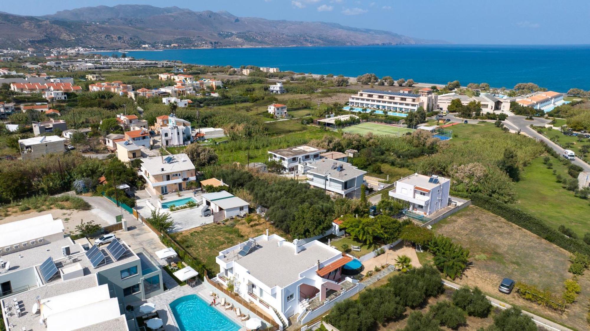 Villa Eleni 100M From The Sea Rapaniana Екстер'єр фото