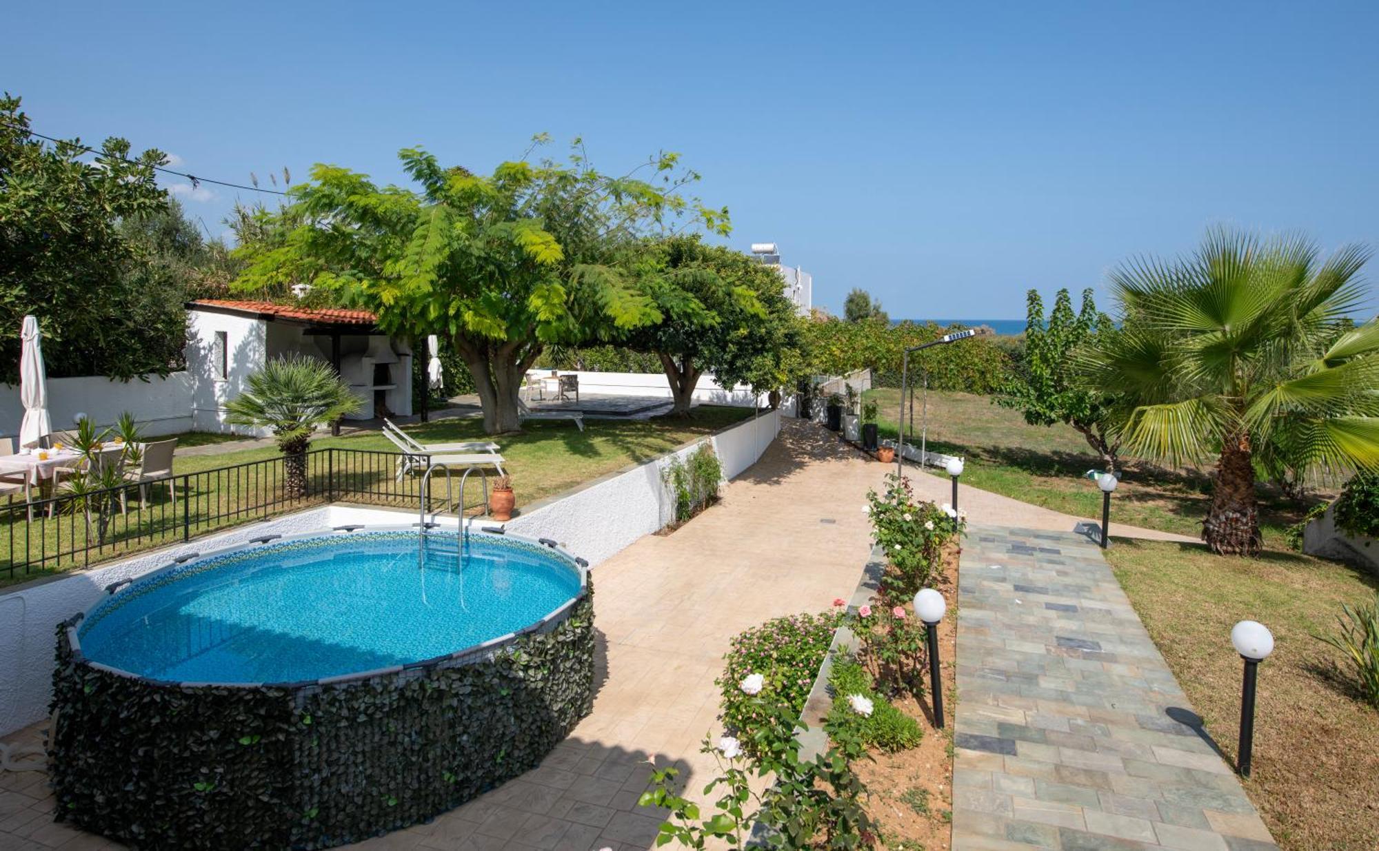 Villa Eleni 100M From The Sea Rapaniana Екстер'єр фото